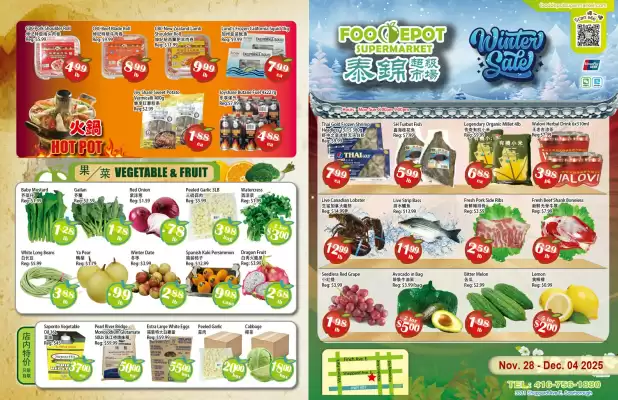 Food Depot Supermarket flyer (valid until 4-12)