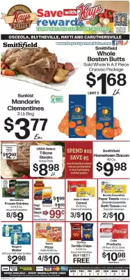Hays Supermarket weekly ad (valid until 9-12)