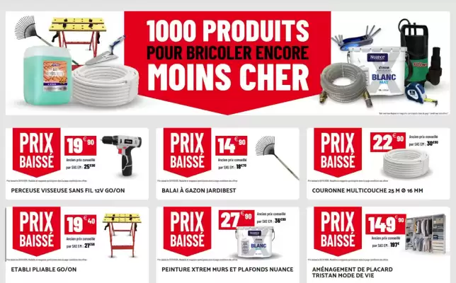Catalogue Bricomarché (valable jusqu'au 8-12)