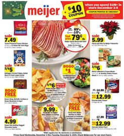 Meijer weekly ad week 49 Page 1