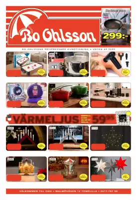Bo Ohlsson reklamblad (giltig till och med 7-12)
