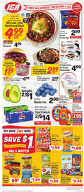 IGA weekly ad week 49 Page 1