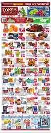 Tony’s Fresh Market weekly ad week 49 Page 1