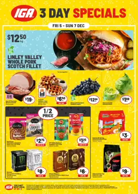 IGA catalogue (valid until 7-12)