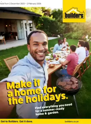 Builders Warehouse catalogue (valid until 2-02)