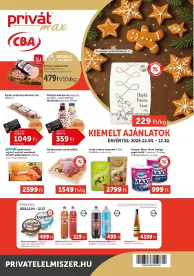 PRIVÁT akciós újság (érvényes eddig: 10-12)