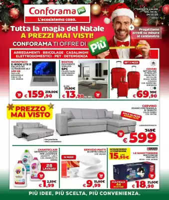 Volantino Conforama (valido fino al 24-12)