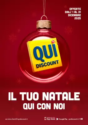 Volantino Qui Discount (valido fino al 31-12)