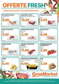 Volantino GrosMarket settimana 49 Pagina 1