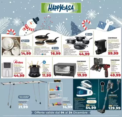 Volantino Happy Casa (valido fino al 24-12)
