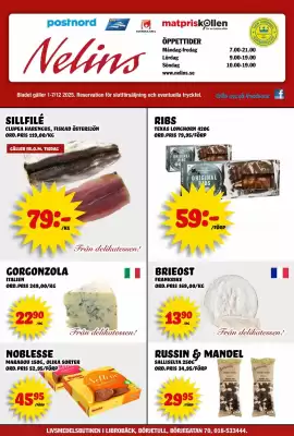 Nelins reklamblad (giltig till och med 7-12)