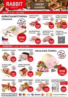 RABBIT řeznictví leták (platné do 31-12)