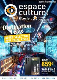 Catalogue E.Leclerc Espace Culturel page 1