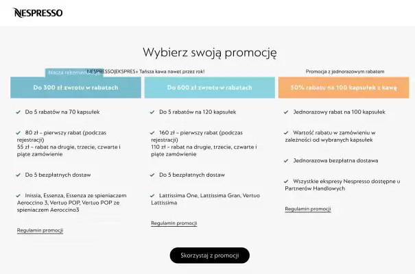 Nespresso gazetka (ważność do 22-12)