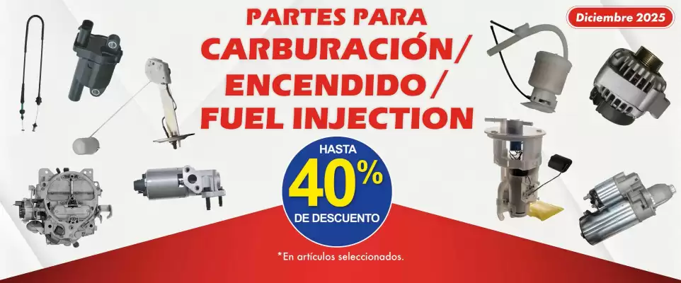 Catálogo Refaccionaria California (válido hasta 31-12)