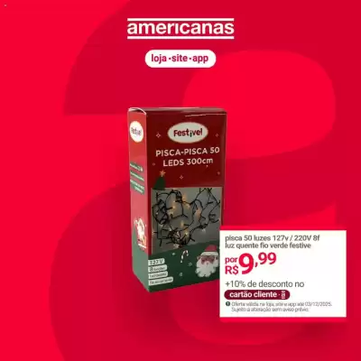 Encarte Lojas Americanas (válido até 3-12)