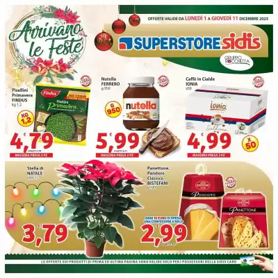 Volantino Sidis (valido fino al 11-12)