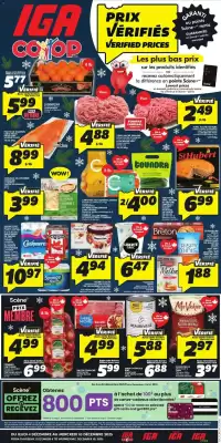 IGA flyer (valid until 10-12)