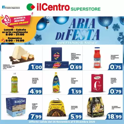 Volantino Il Centro Superstore (valido fino al 9-12)