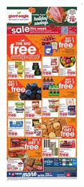 Giant Eagle weekly ad week 49 Page 1