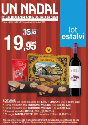 Folleto BonpreuEsclat (válido hasta el 15-12)