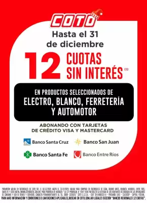 Catálogo Coto (válido hasta 31-12)