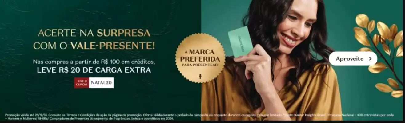 Catálogo O Boticário (válido até 25-12)