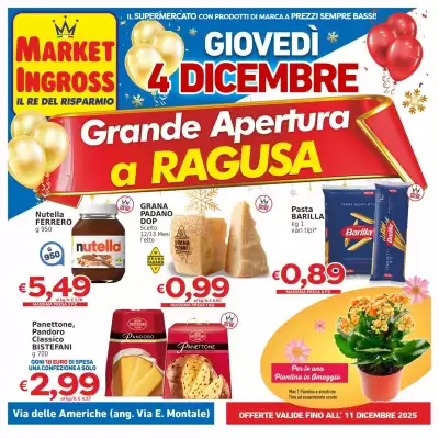 Volantino Market Ingross (valido fino al 11-12)