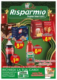 Volantino Risparmio Supermercati Pagina 1