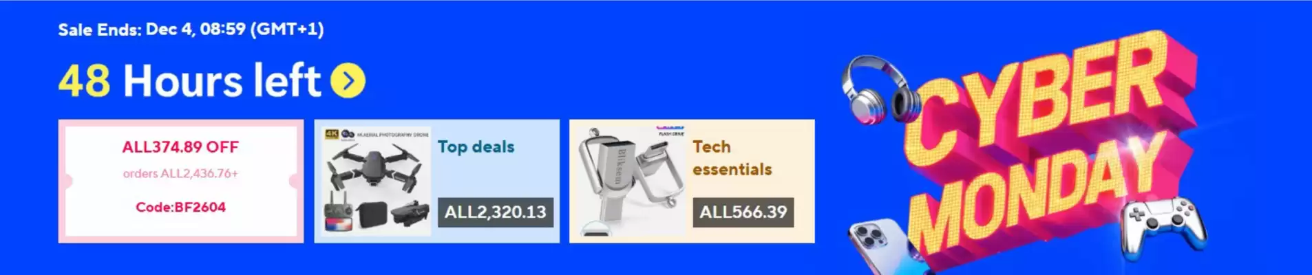 Catálogo AliExpress (válido até 4-12)