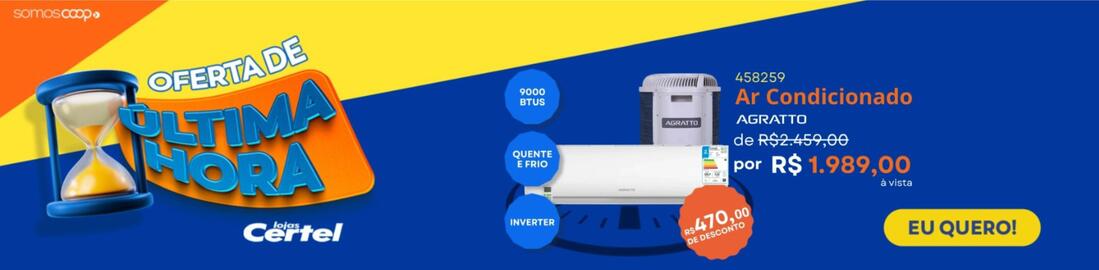 Folheto Lojas Certel Página 1