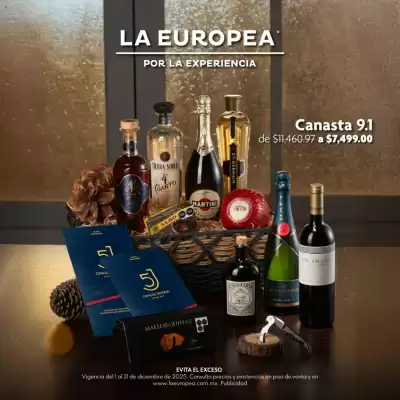Catálogo La Europea (válido hasta 31-12)