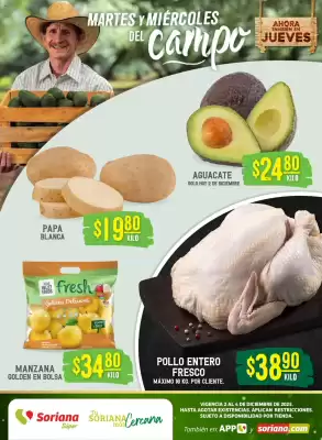 Folleto Soriana Híper (válido hasta 4-12)