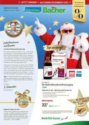 Reformhaus Bacher Prospekt (gültig bis 31-12)