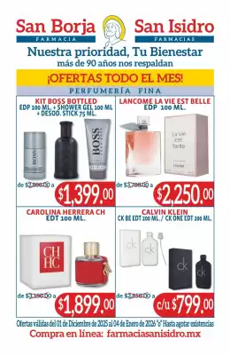 Catálogo Farmacias San Isidro y San Borja (válido hasta 4-01)
