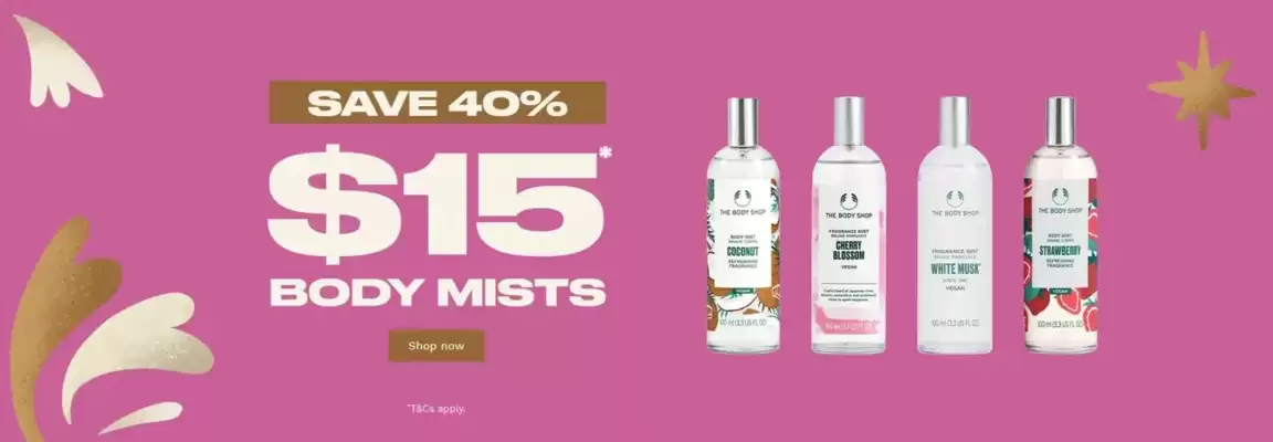 The Body Shop catalogue (valid until 16-12)
