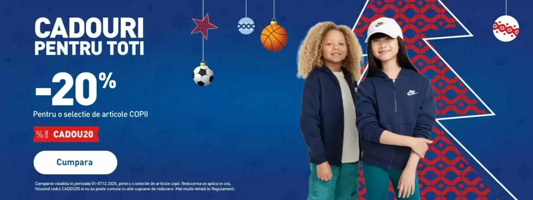 Magazine Intersport (valid până la 7-12)