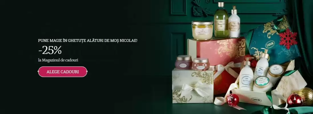 Magazine SABON (valid până la 15-12)
