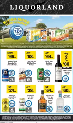 Liquorland catalogue (valid until 9-12)