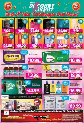 Your Discount Chemist catalogue (valid until 24-12)