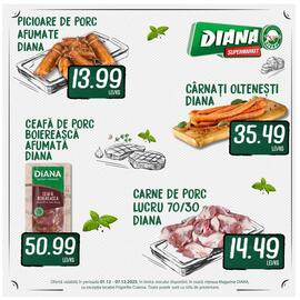 Catalog Diana Supermarket săptămâna 49 Pagină 1