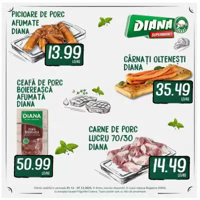 Catalog Diana Supermarket (valid până la 7-12)