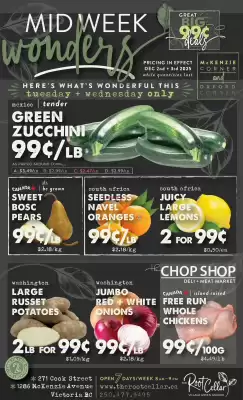 The Root Cellar flyer (valid until 10-12)