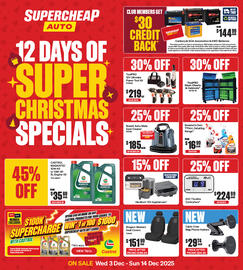 SuperCheap Auto catalogue Page 1