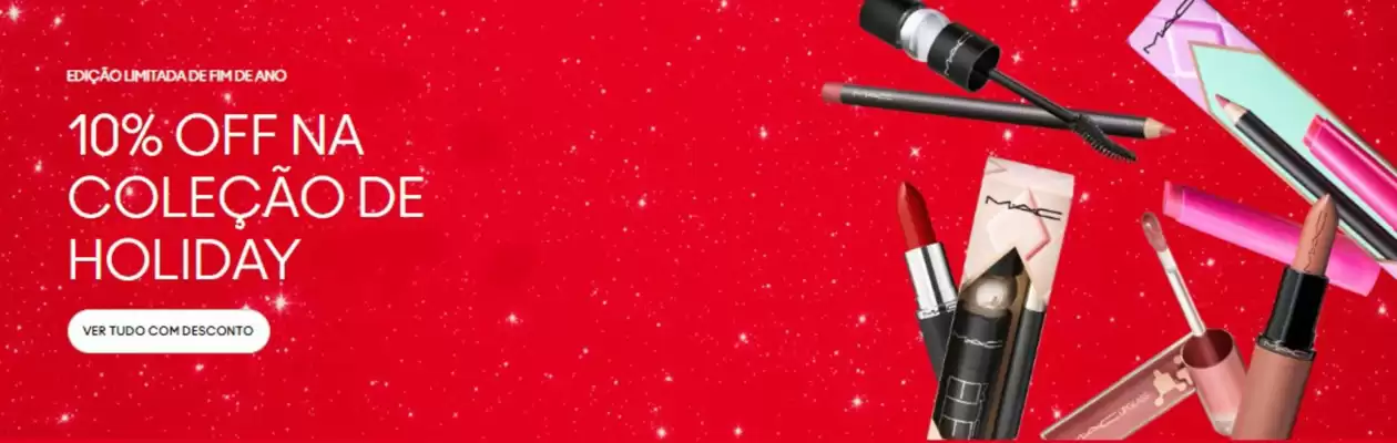Catálogo MAC Cosmetics (válido até 18-12)