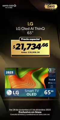 Catálogo Sam's Club (válido hasta 5-12)