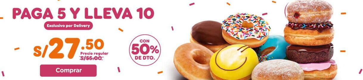 Catálogo Dunkin Donuts Página 1