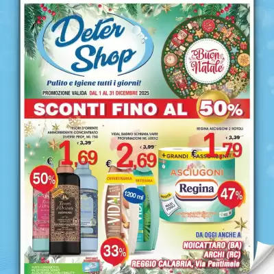 Volantino Deter Shop (valido fino al 31-12)