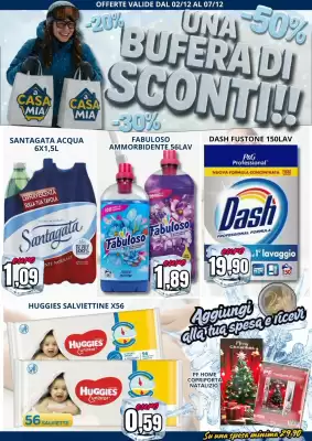 Volantino A Casa Mia (valido fino al 7-12)