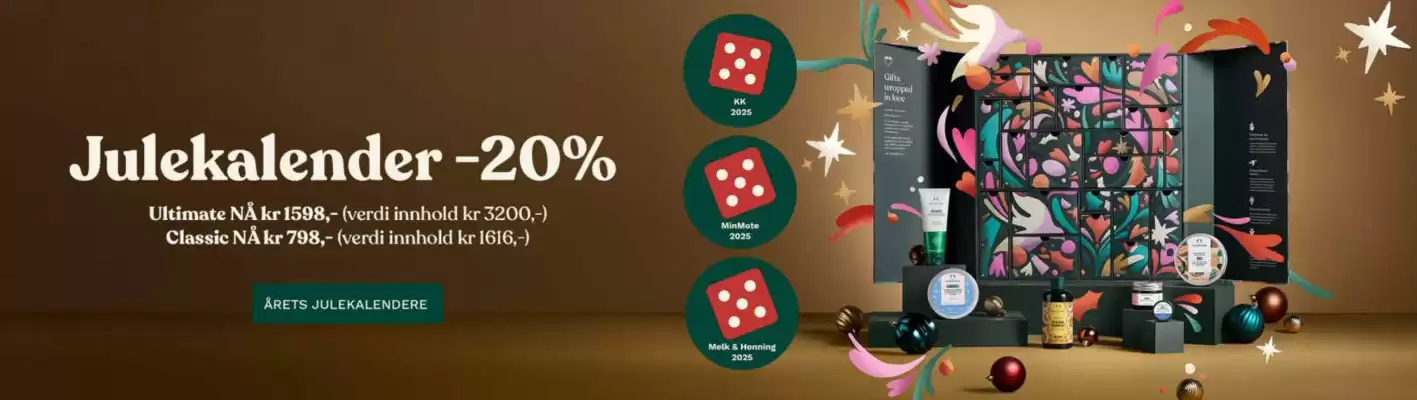 The Body Shop kundeavis (gyldig til 8-12)